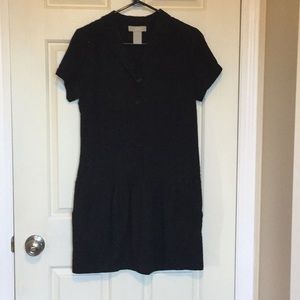 Joe fresh button down dress with eyelet detail